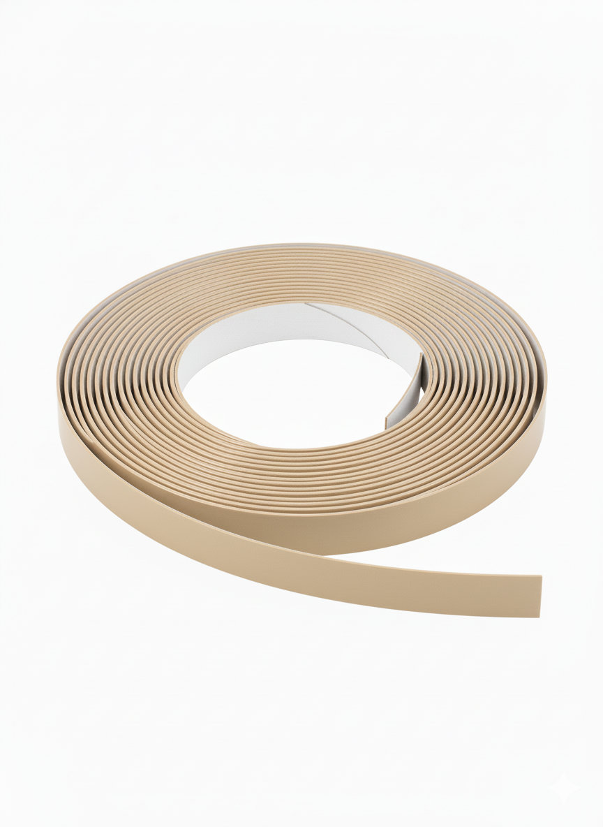 Robustline Pvc Edge Banding Matte Medium Beige "robustline Furniture Accessories Premium Hardware for Door Cabinet Window Furniture and Interior Use